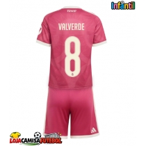 Camisa de Futebol Real Madrid Federico Valverde #8 Equipamento Alternativo Infantil 2026-27 Manga Curta (+ Calças curtas)